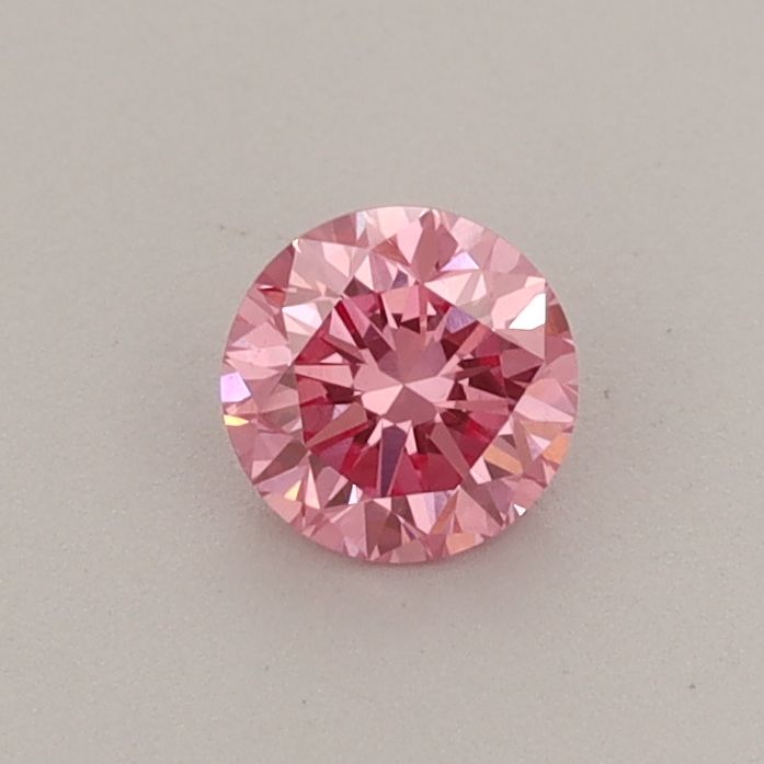 0.37 CT Fancy Vivid Pink ROUND