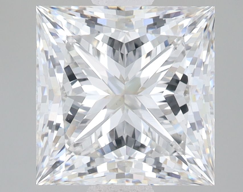 4.08 ct. princess Lab Grown Diamond front image