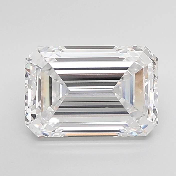 6.07 ct. emerald Lab Grown Diamond front image