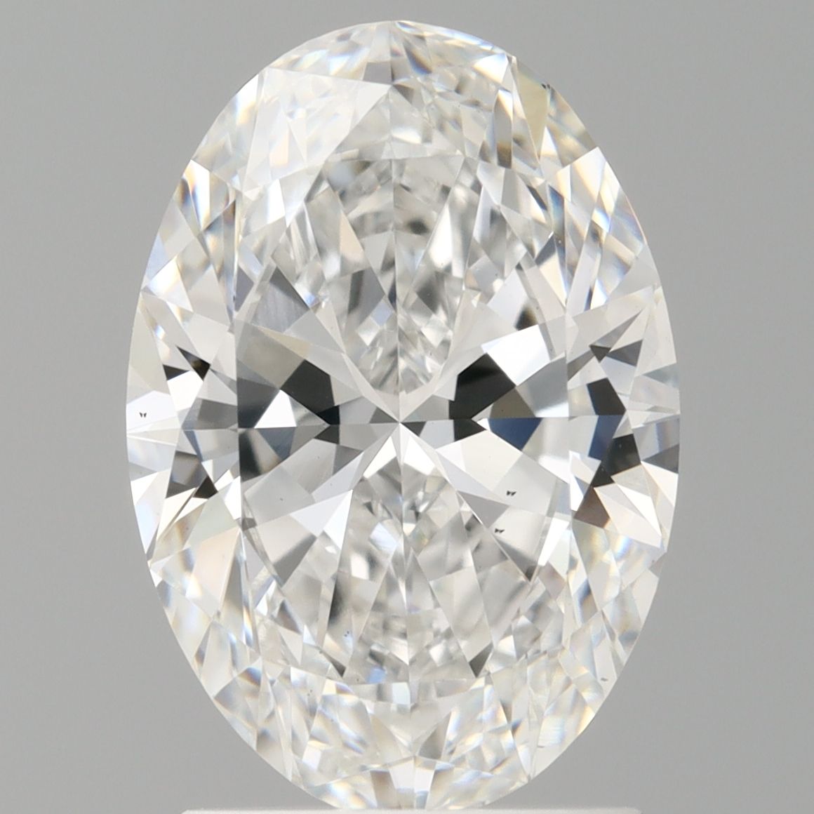 2.06 ct. oval Lab Grown Diamond front image