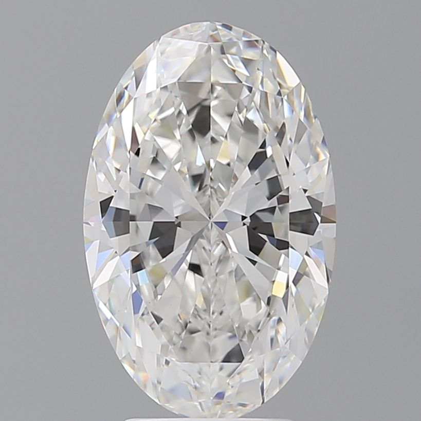 4.10 ct. oval Lab Grown Diamond front image