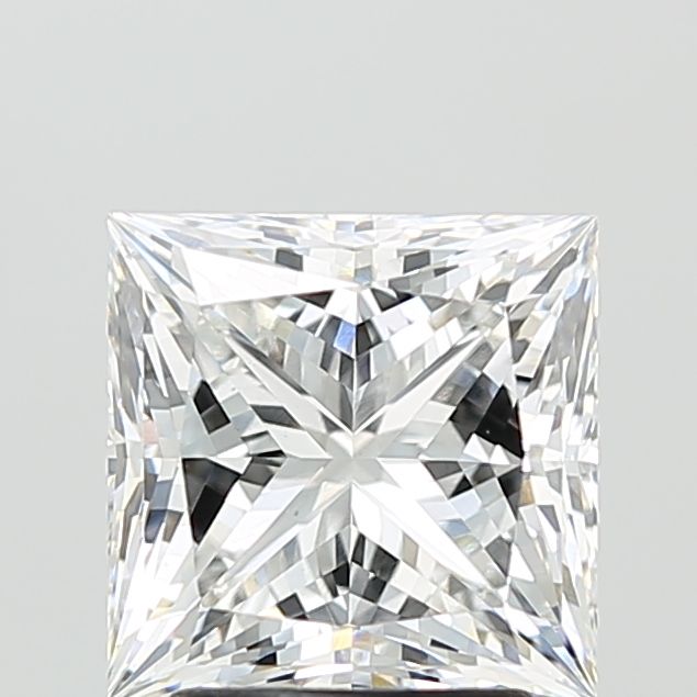 Diamant Princesse 3.15 ct - Couleur F - Pureté VS1