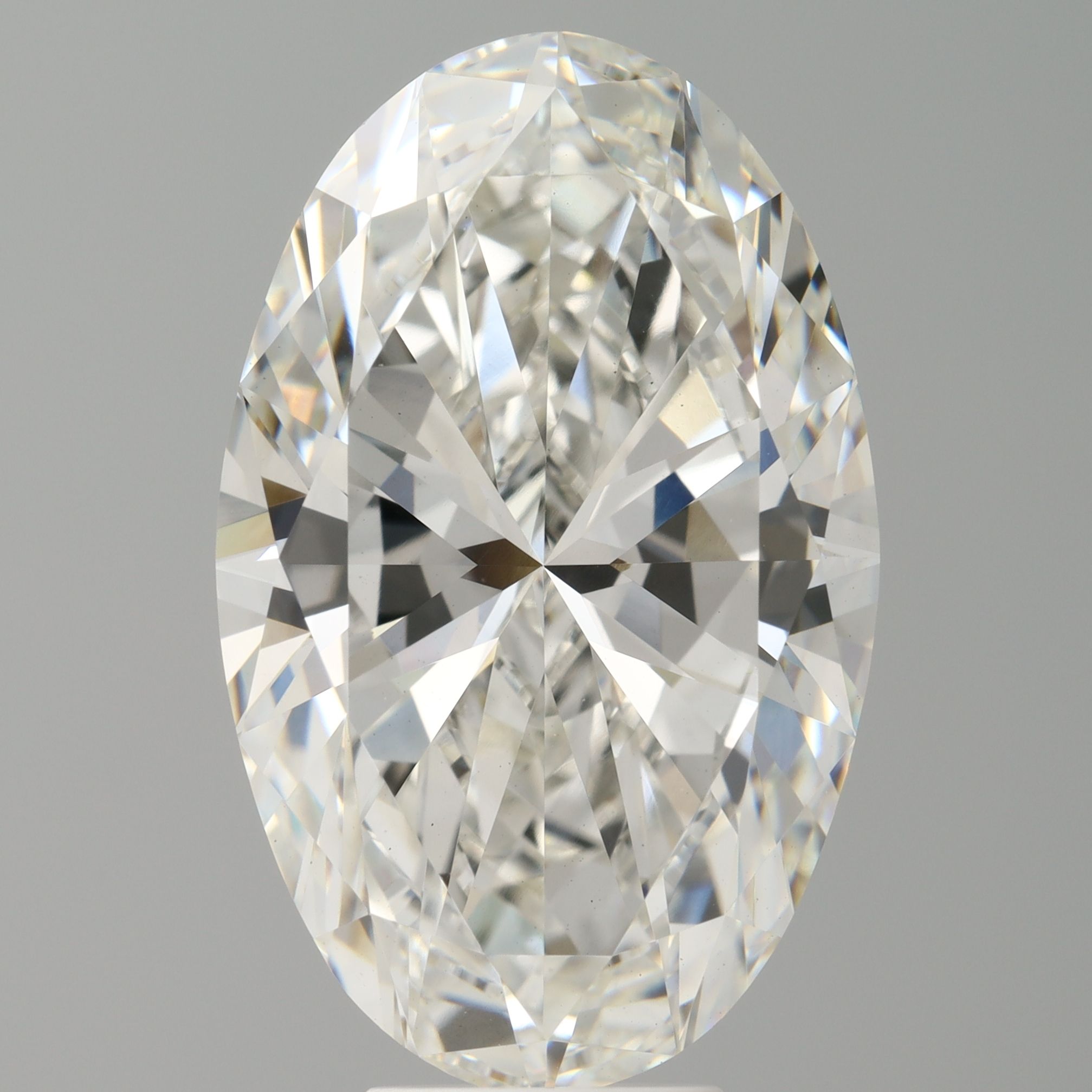 8.03 ct. oval Lab Grown Diamond front image