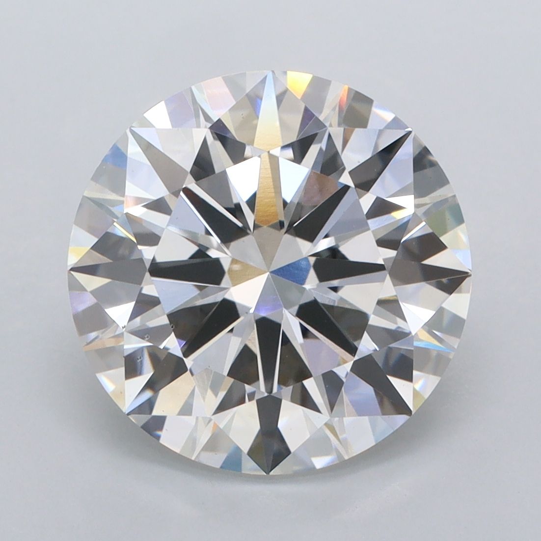 5.02 ct. round Lab Grown Diamond front image