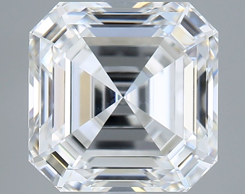 3.11 ct lab-grown Asscher Diamond