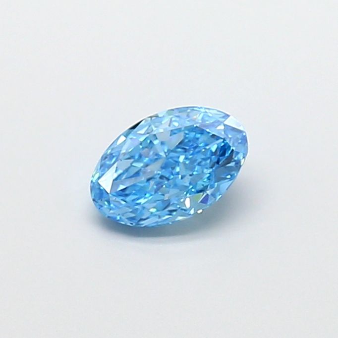 1.0 CT Fancy Vivid Blue OVAL