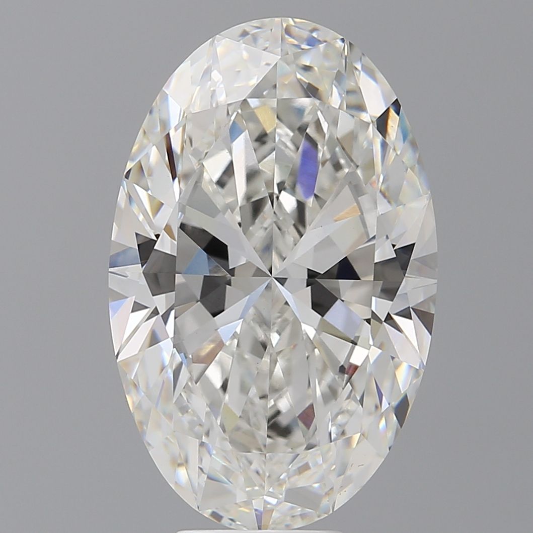 9.56 ct. oval Lab Grown Diamond front image