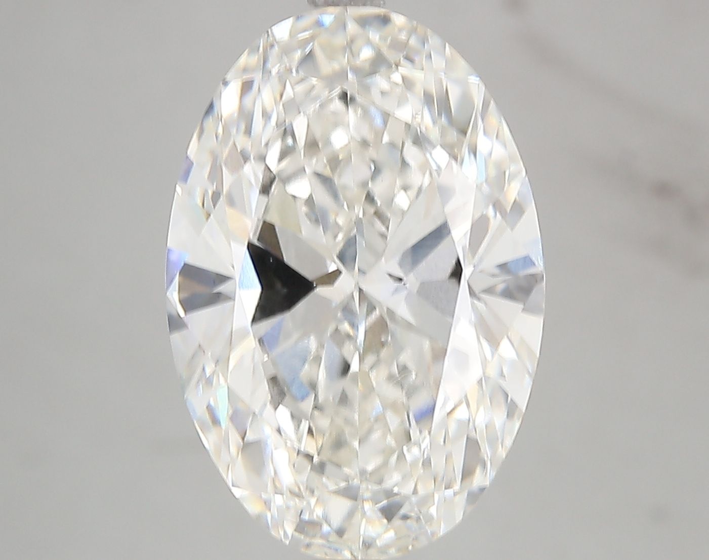 7.04 ct. oval Lab Grown Diamond front image