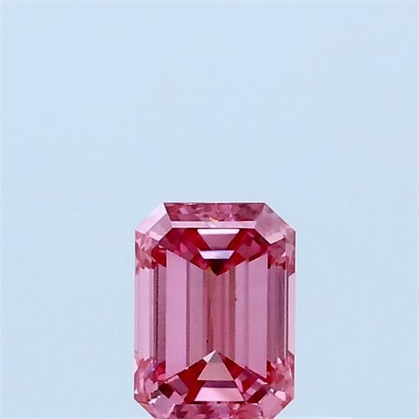 0.32 CT Fancy Vivid Pink EMERALD