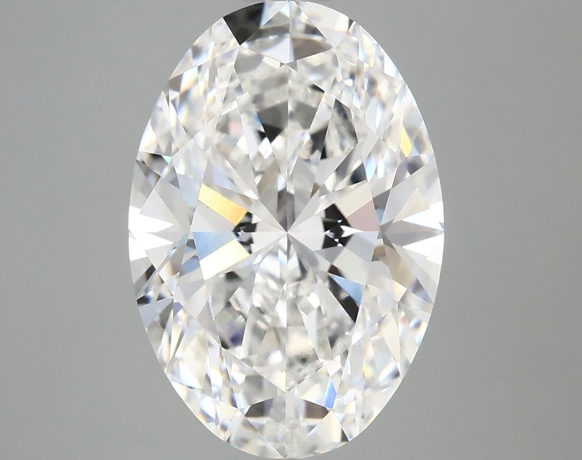 5.01 ct. oval Lab Grown Diamond front image