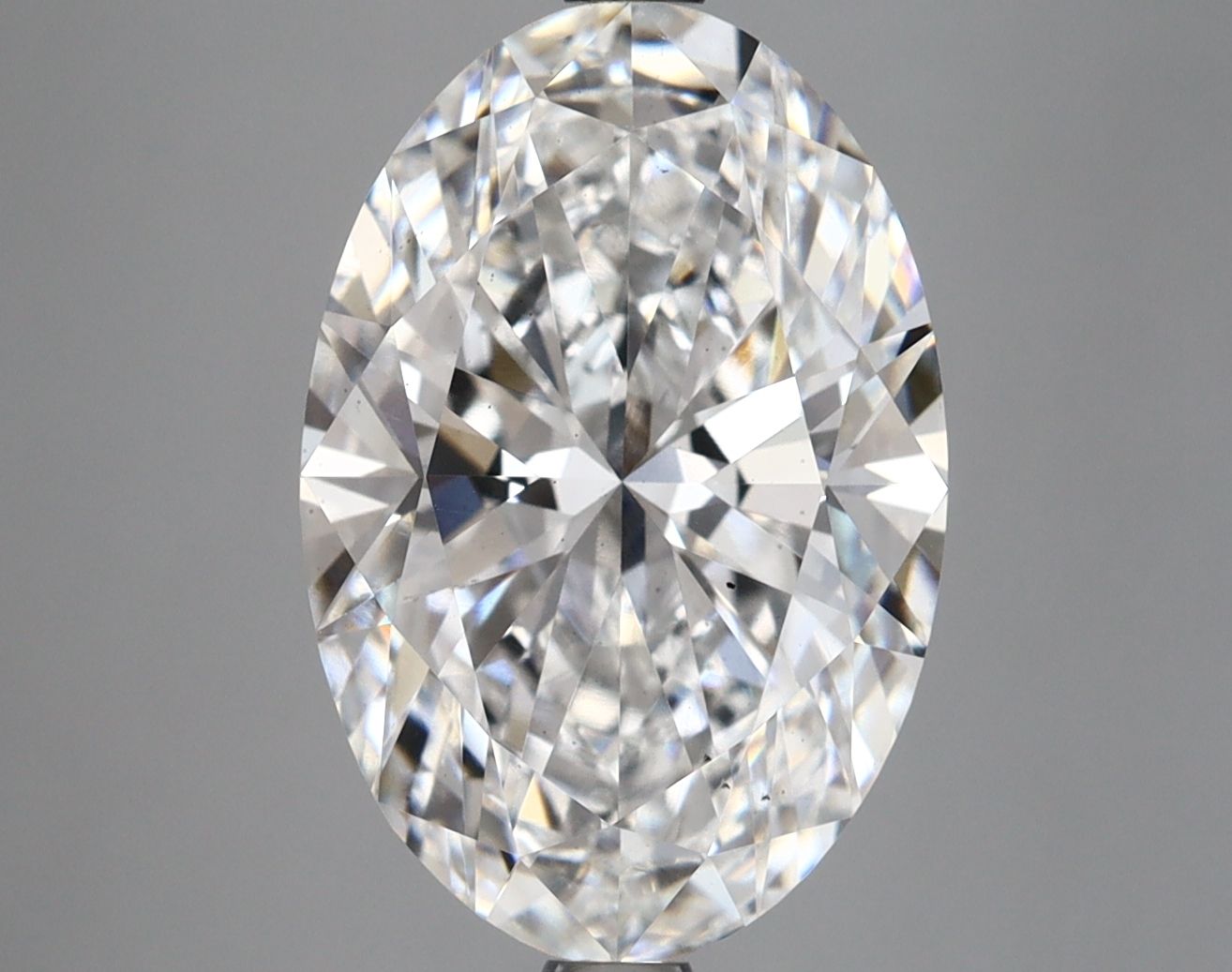 4.85 ct. oval Lab Grown Diamond front image