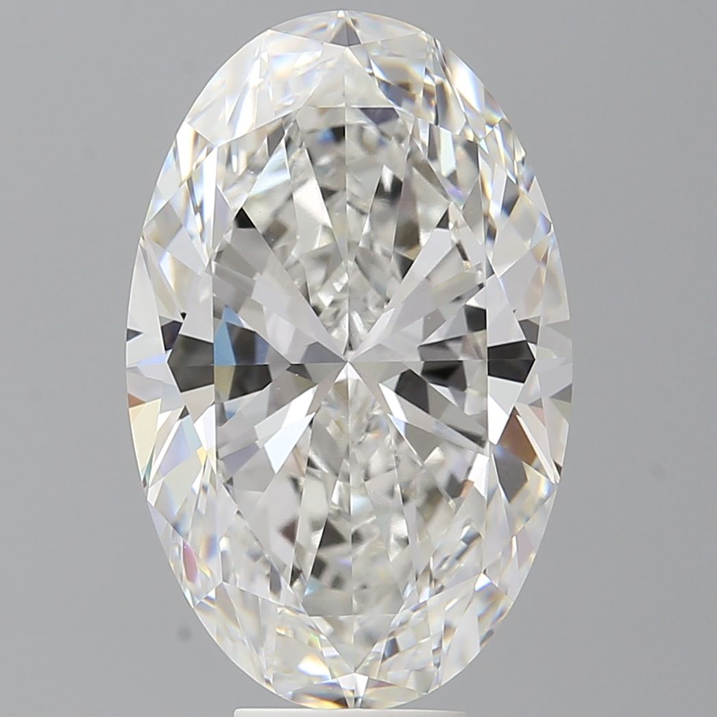 9.56 ct. oval Lab Grown Diamond front image