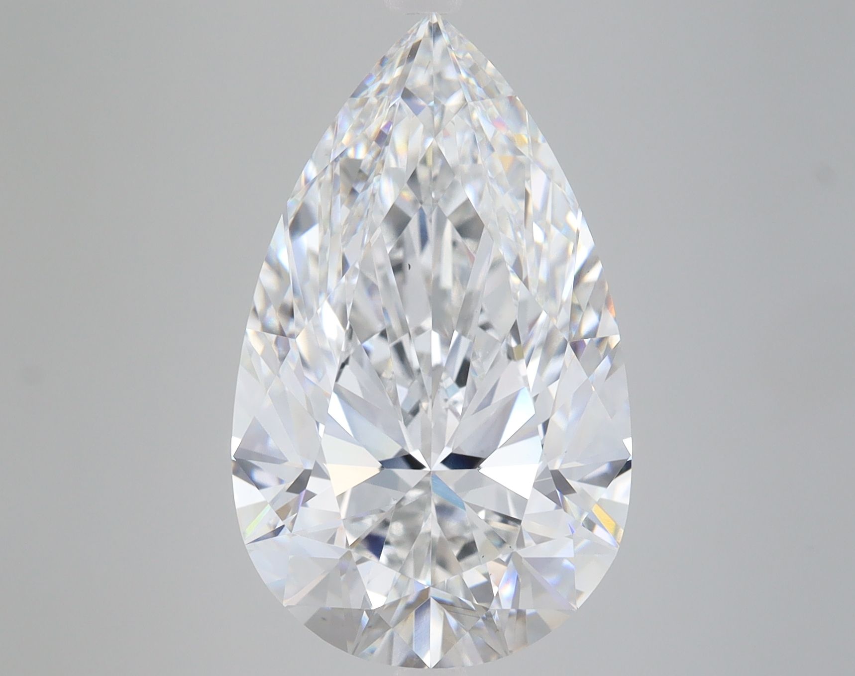 8.39 ct. pear Lab Grown Diamond front image