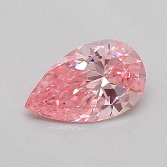 0.22 CT Fancy Vivid Pink PEAR