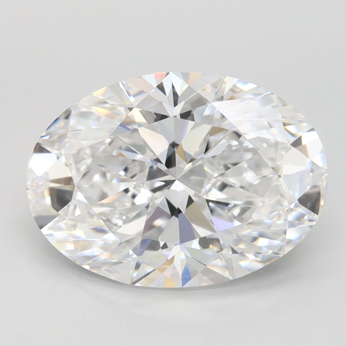 3.19 ct. oval Lab Grown Diamond front image
