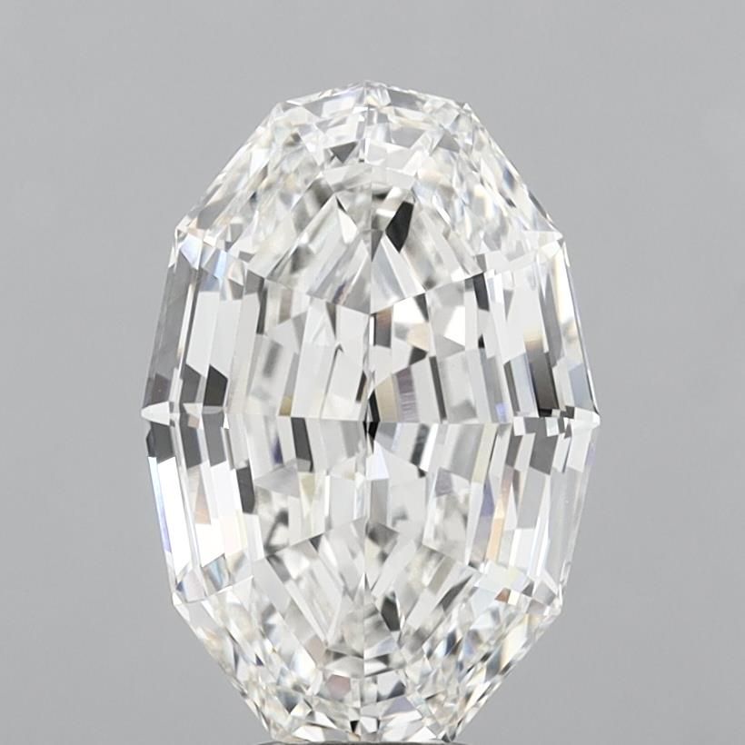 7.33 ct. oval Lab Grown Diamond front image