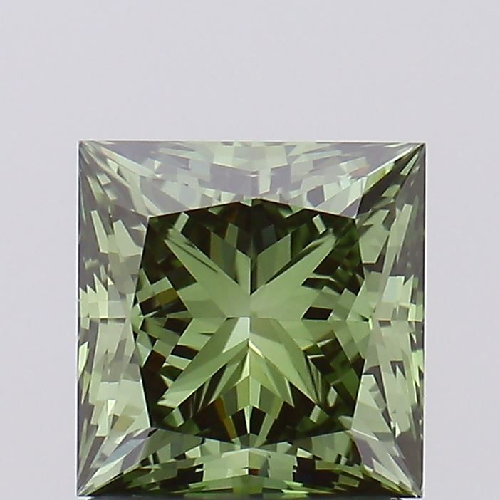 1.58 ct. princess Lab Grown Diamond front image