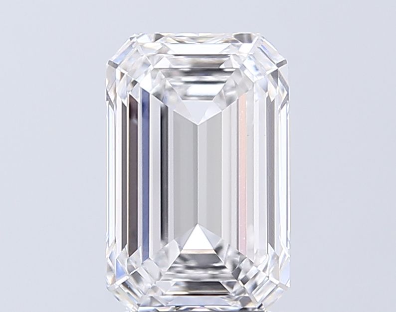 3.02 ct. emerald Lab Grown Diamond front image