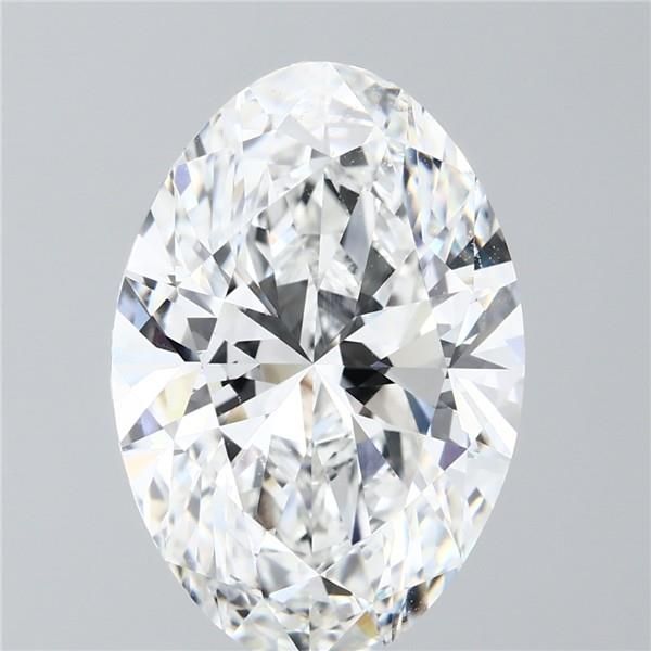 7.09 ct. oval Lab Grown Diamond front image