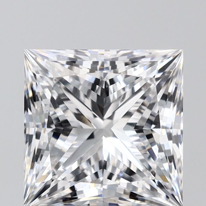 1.58 ct. princess Lab Grown Diamond front image