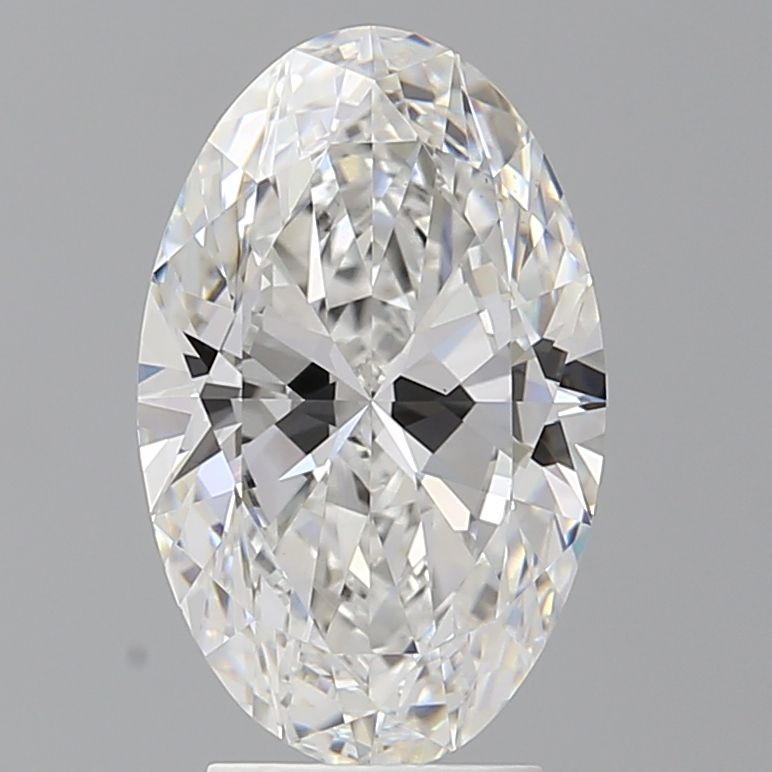 3.52 ct. oval Lab Grown Diamond front image