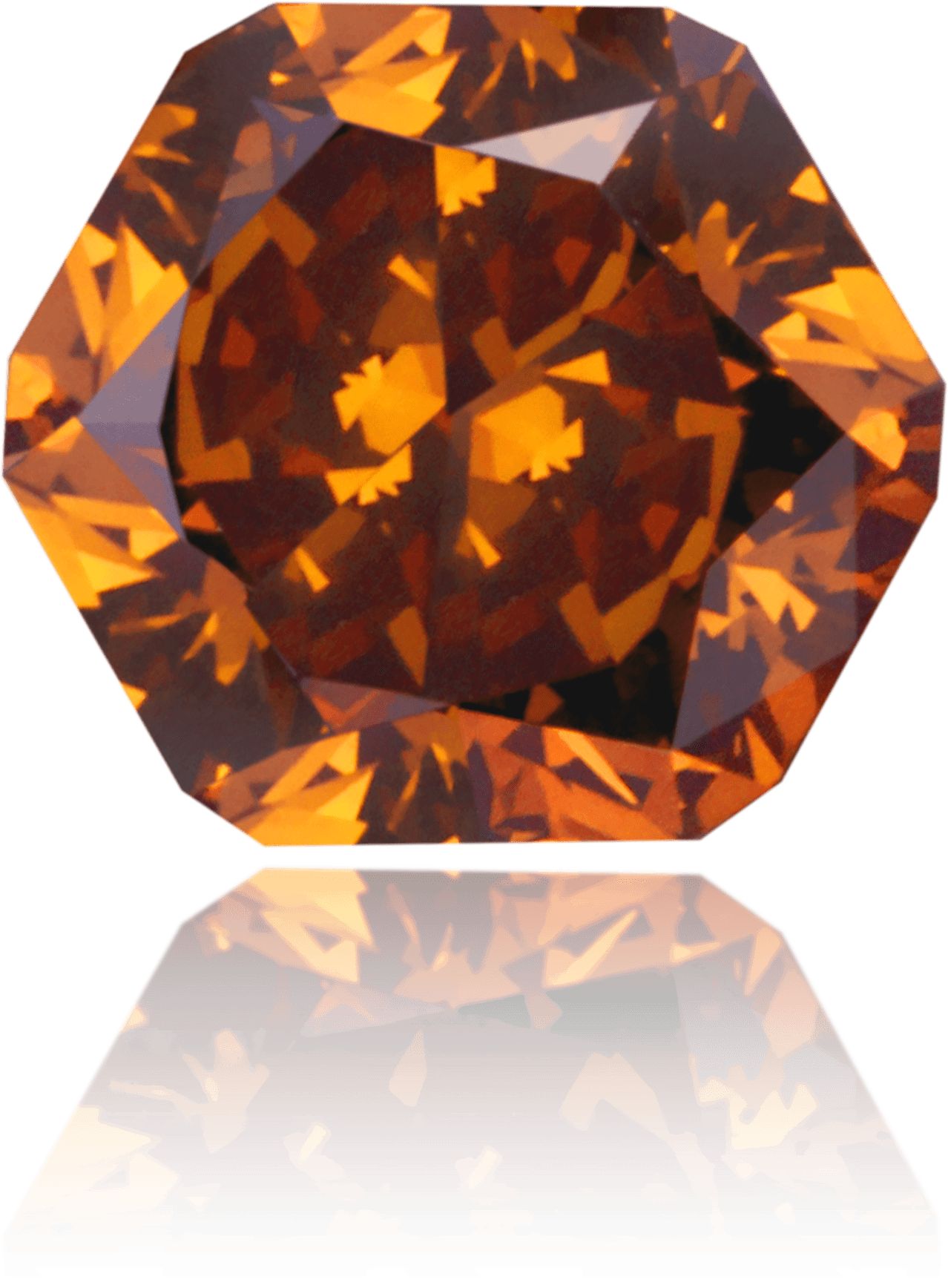 Diament 0.82 ct Fancy Deep Orange/I1