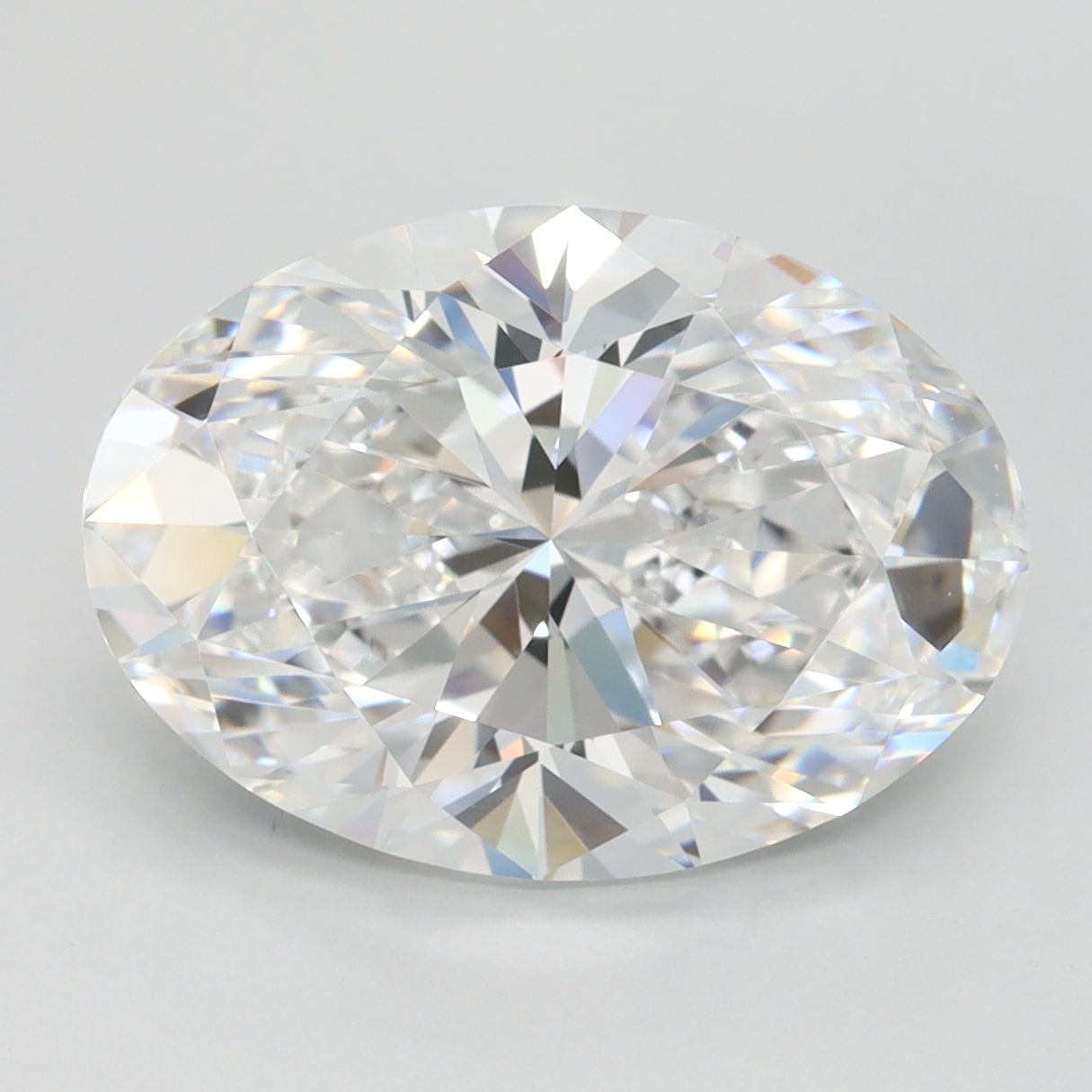 4.08 ct. oval Lab Grown Diamond front image