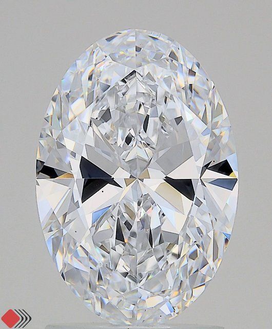 2.02 ct. oval Lab Grown Diamond front image