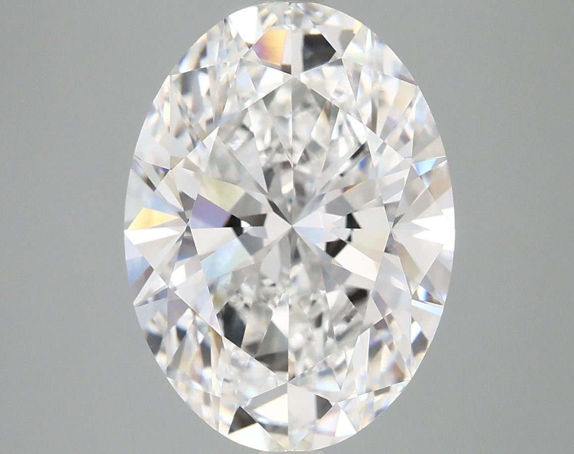 5.02 ct. oval Lab Grown Diamond front image