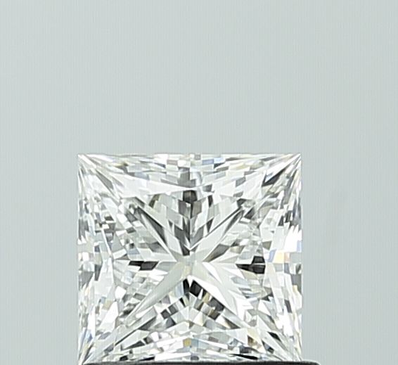 1.01 ct lab-grown Princess Diamond