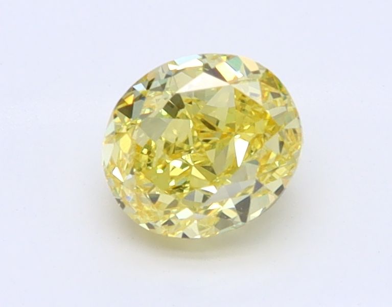 Diament 0.59 ct Fancy Intense Yellow/VVS1