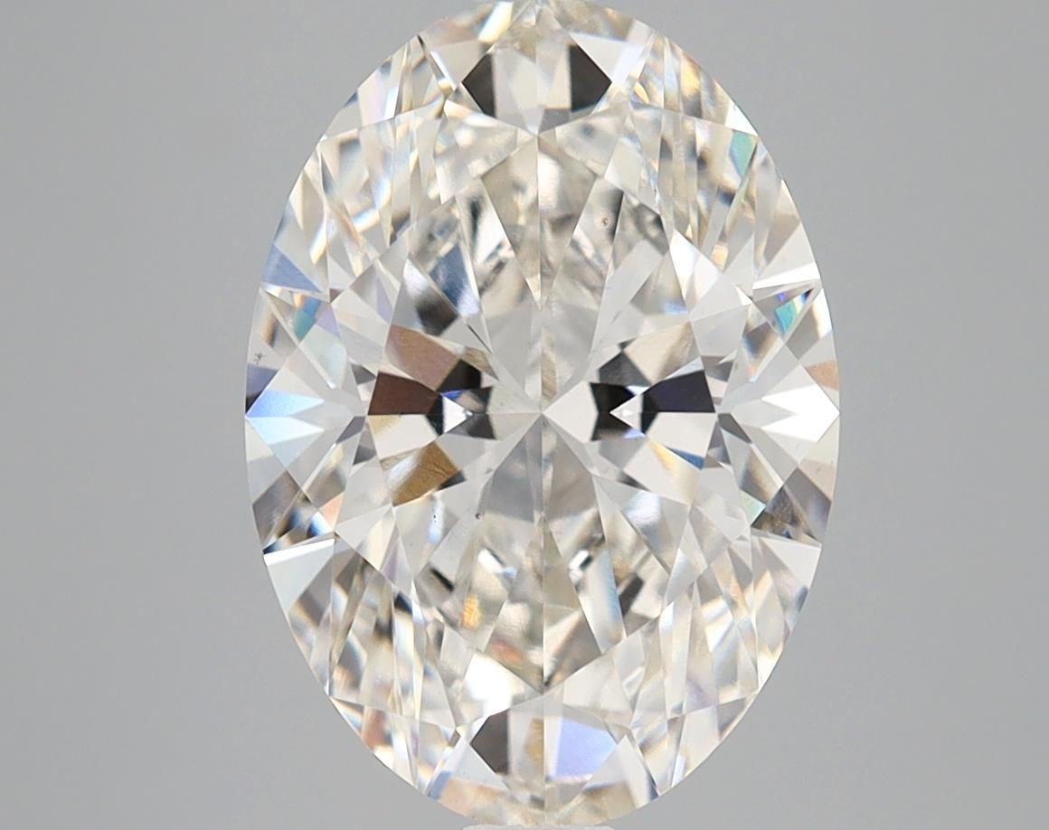 4.06 ct. oval Lab Grown Diamond front image