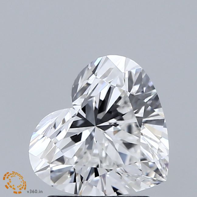 1.59 ct lab-grown Heart Diamond