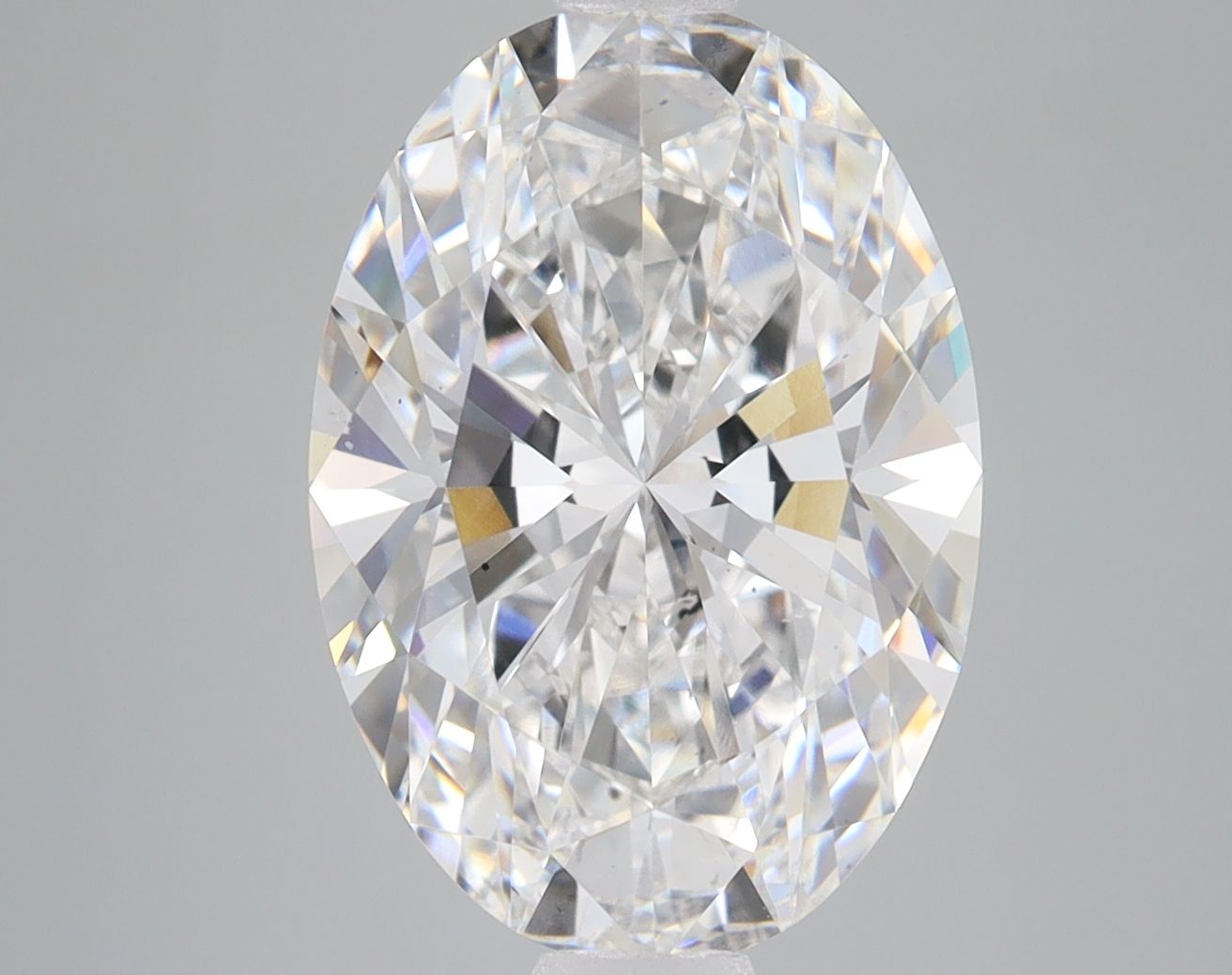 5.46 ct. oval Lab Grown Diamond front image