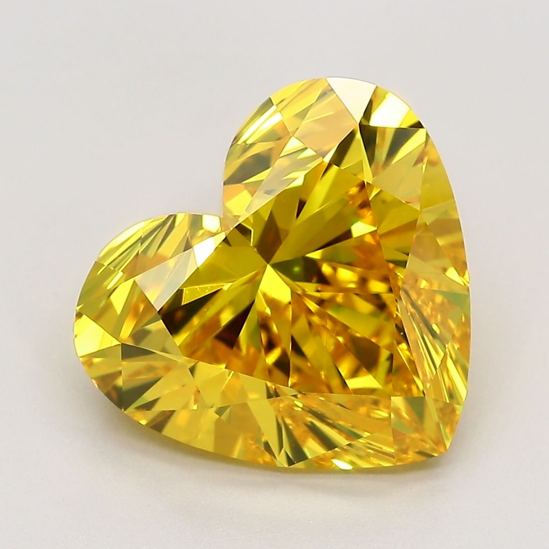 5.10 ct. heart Lab Grown Diamond front image