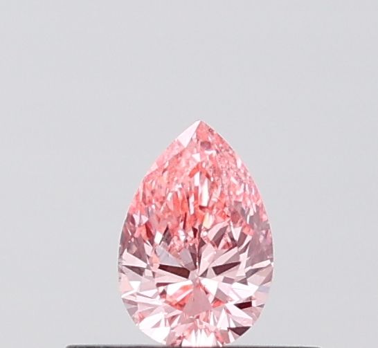 0.27 CT Fancy Vivid Pink PEAR