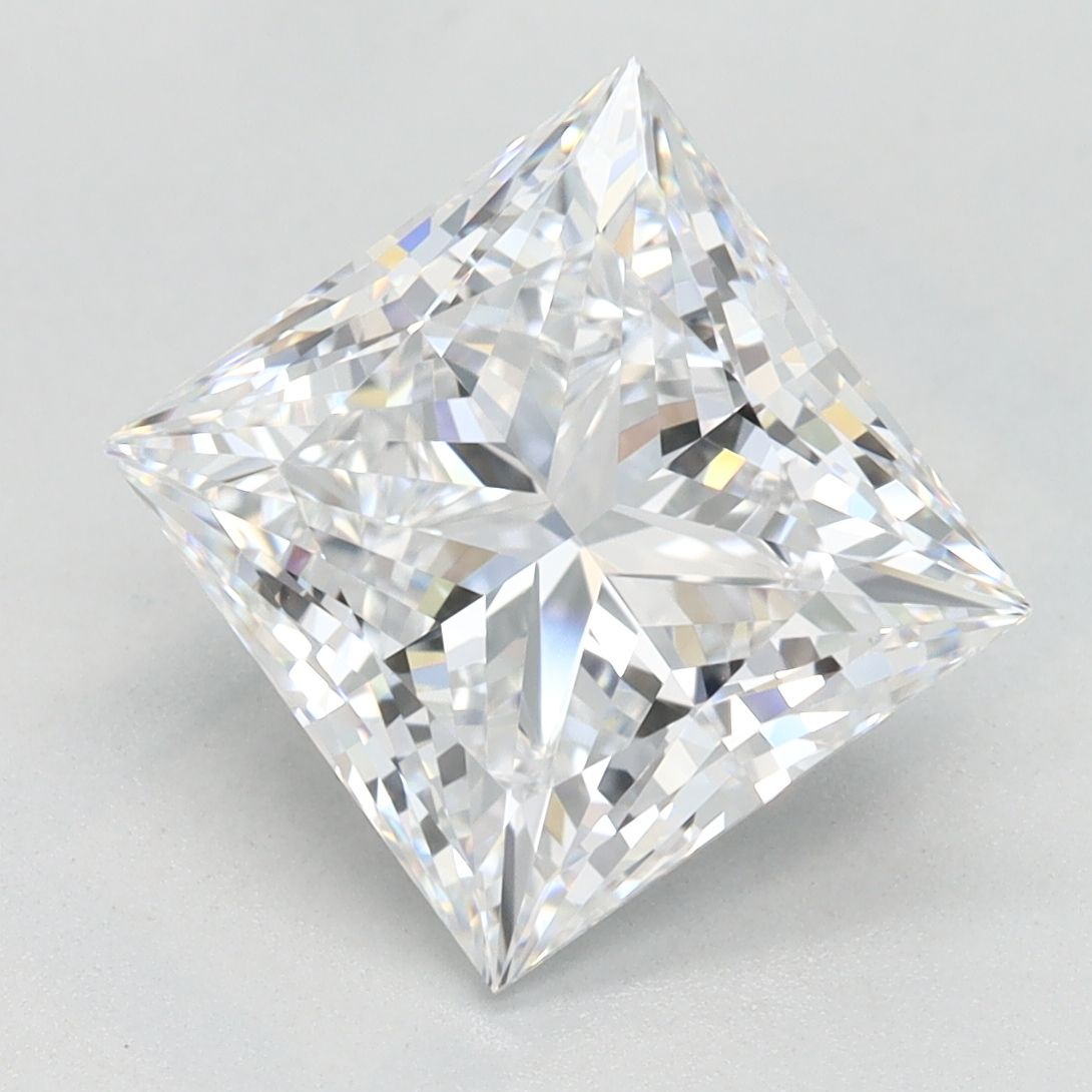 3.16 ct. princess Lab Grown Diamond front image