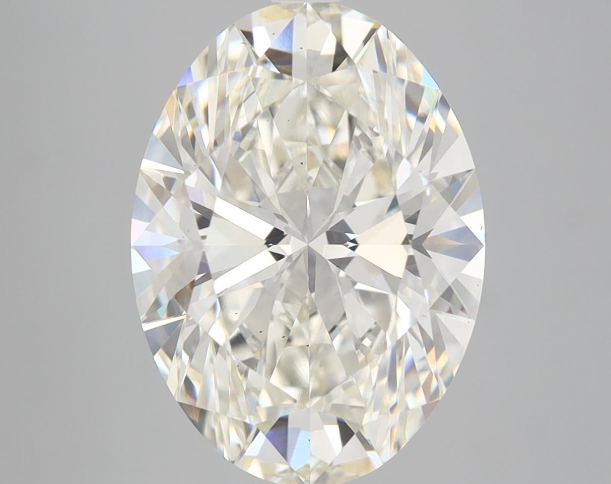 5.02 ct. oval Lab Grown Diamond front image