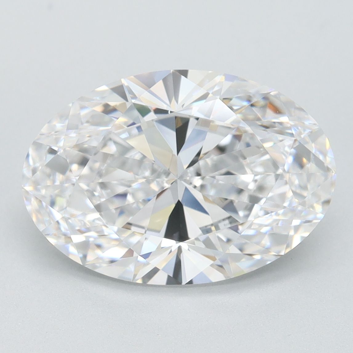 3.12 ct. oval Lab Grown Diamond front image