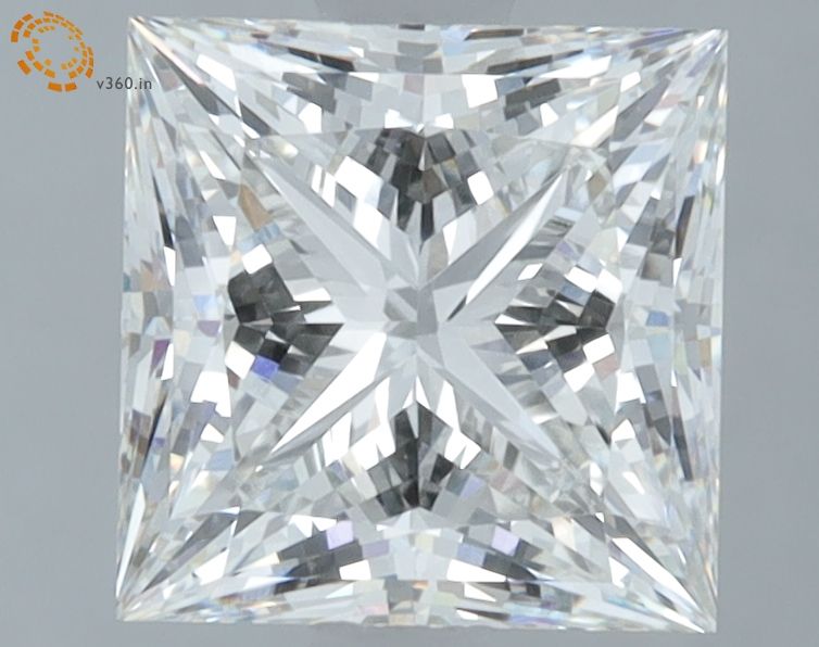 2.09 ct. princess Lab Grown Diamond front image