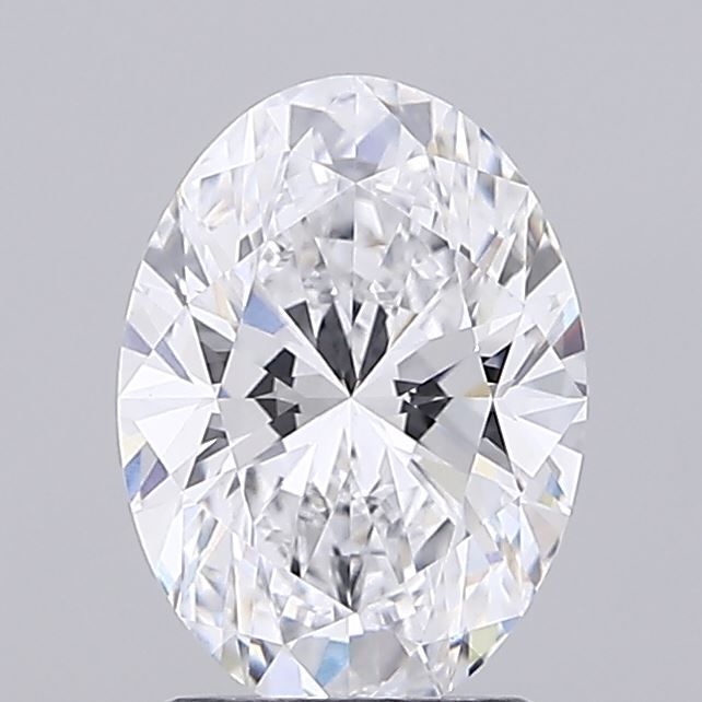 2.01 ct. oval Lab Grown Diamond front image
