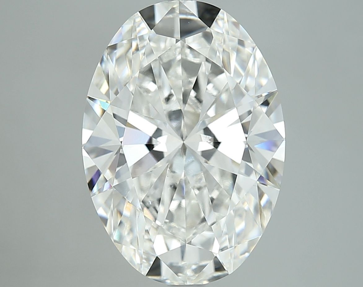7.10 ct. oval Lab Grown Diamond front image