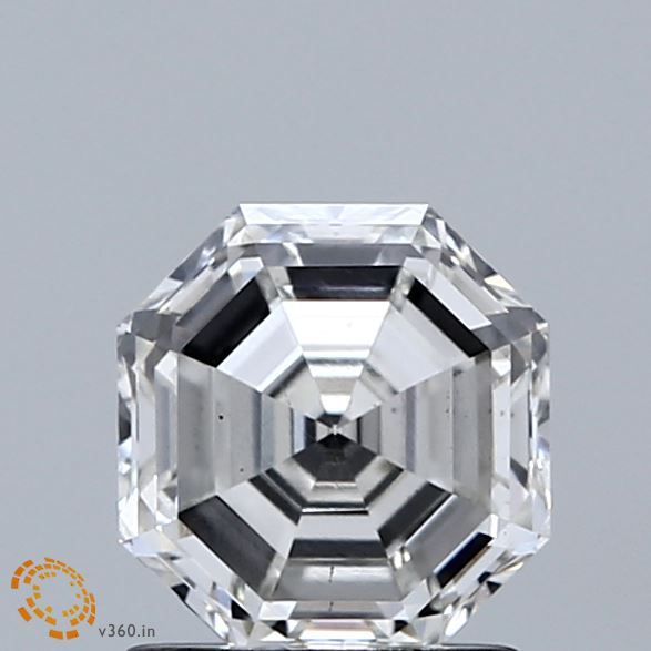 1.42 ct lab-grown Octagonal Diamond