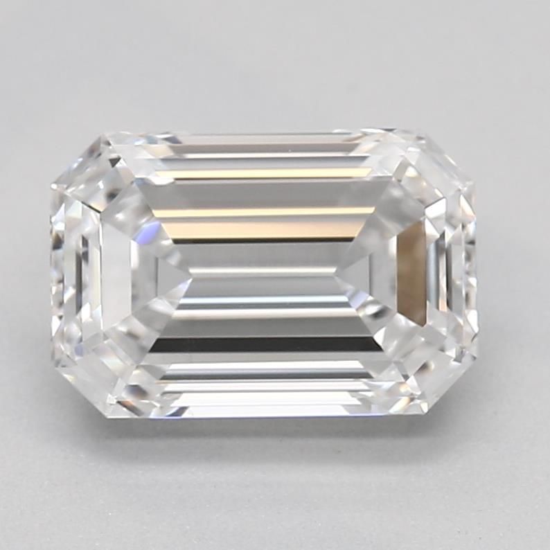 Diamant Émeraude 1.05 ct - Couleur D - Pureté VS2