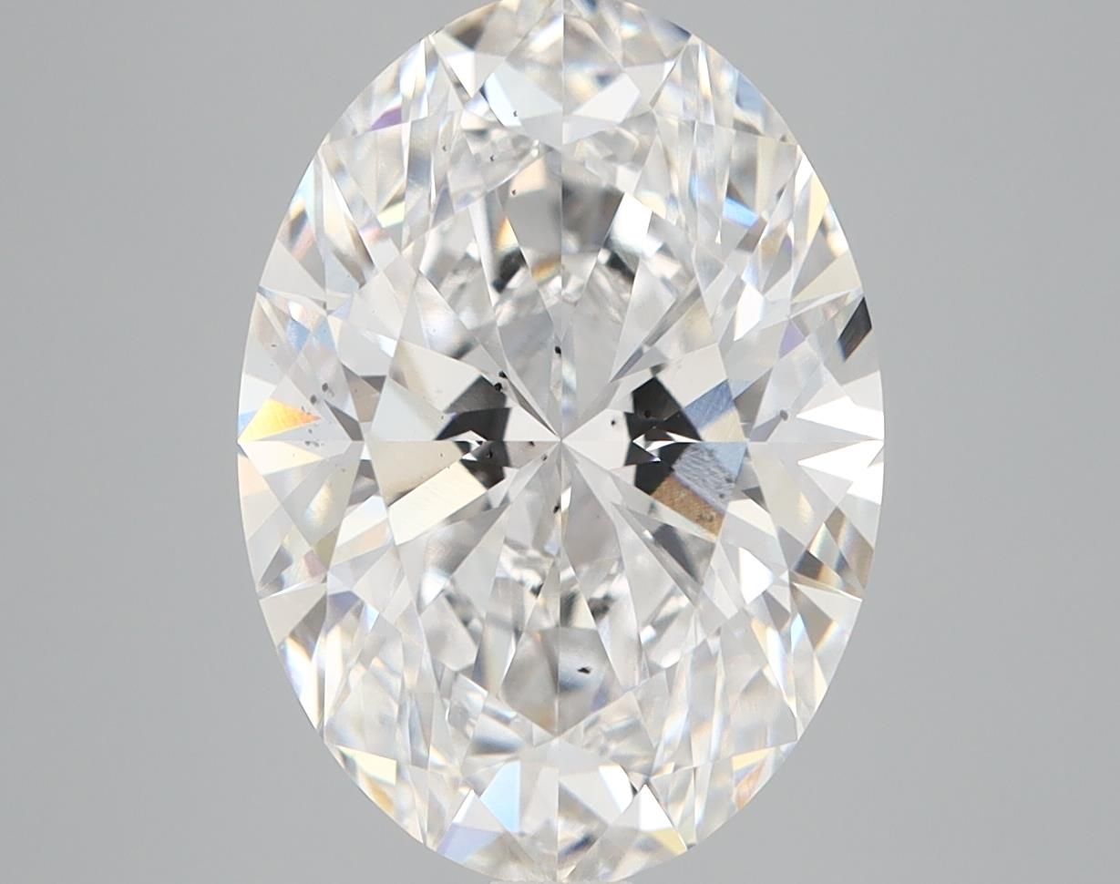 5.00 ct. oval Lab Grown Diamond front image