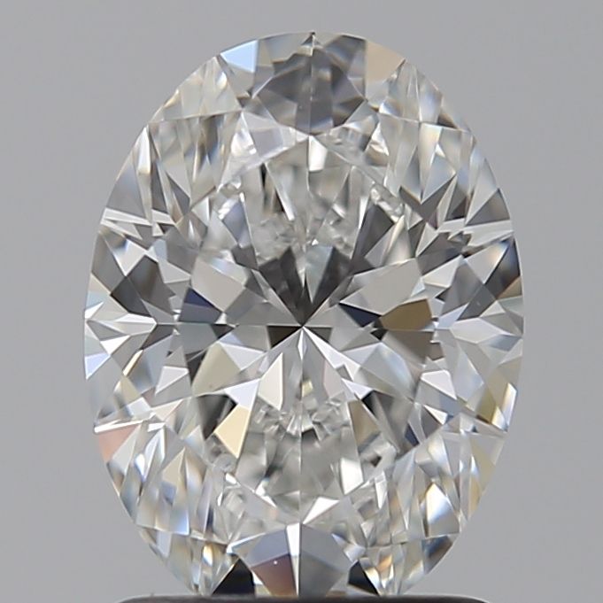 1.52 ct. oval Lab Grown Diamond front image