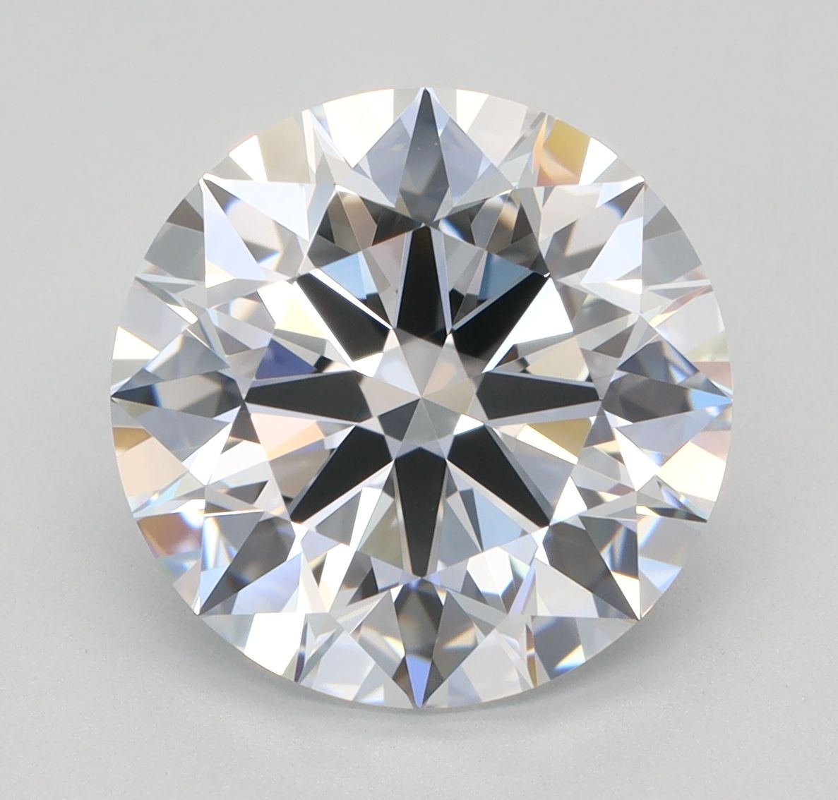 Diamant Rond 4.04 ct - Couleur D - Pureté VVS1