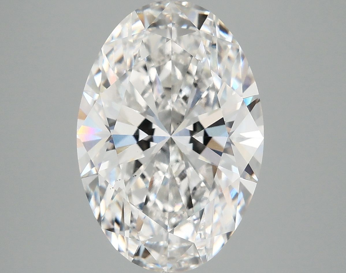 4.91 ct. oval Lab Grown Diamond front image