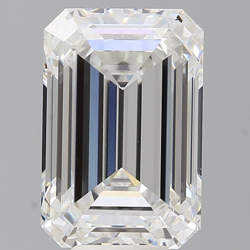 8.09 ct. emerald Lab Grown Diamond front image