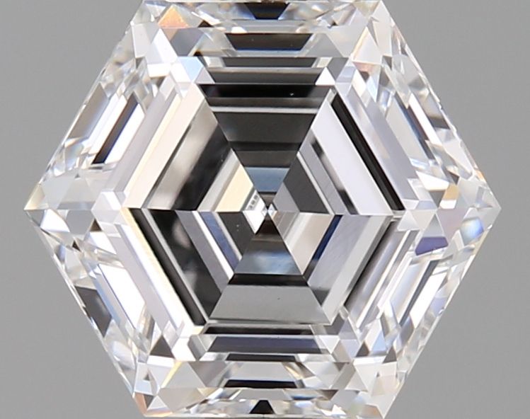 2.01 ct lab-grown Hexagonal Diamond